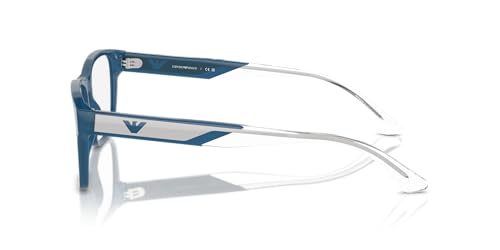 Image of Emporio Armani mens Ea3239 Rectangular Prescription Eyewear Frames