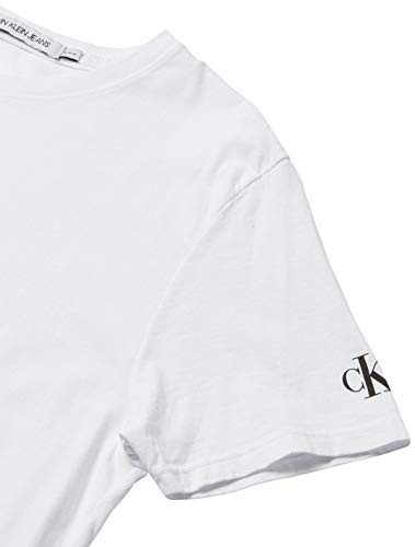 Camiseta Slim Be As, Calvin Klein, Feminino, Branco, G