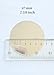 100 Pk - 2.25 inch Diameter Pin Buttons Sets for Badge Making Metal Parts 2 1/4