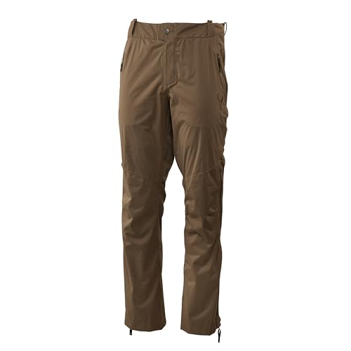 Badlands Exo Rain Pant - Waterproof Packable Rain Shell, Mud, Large