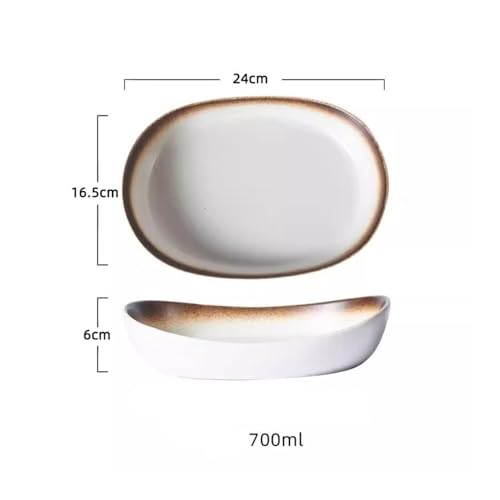 Cocotte plaque de cuisson résistante plat four blanc 24cm - 3