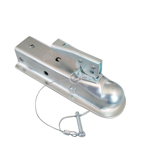 Zaczep przyczepy, Złącze Przyczepy Z Prostym Językiem 2 "x 2" Do Kanału Cale, Kula Zaczepu, 3500 Funtów, Galwanizowane, Części Kamperów, Akcesoria Przyczep Kempingowych dla ciężarówek(Opition(2))