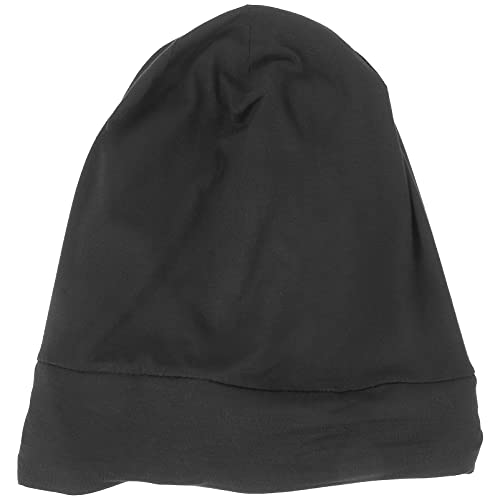 Bonnet en satin enfant douche et sommeil couvre-chef noir utile