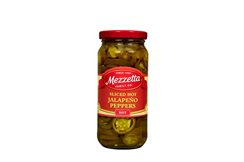 Mezzetta Sliced Hot Jalapeno Peppers, 16-Ounce Jar (Pack Of 6) #TOP20