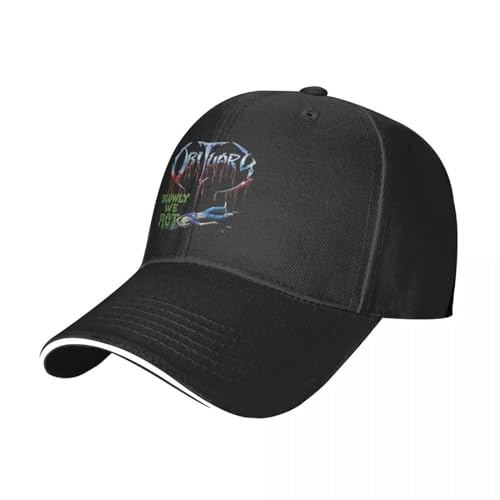 Casquette de baseball Obituary finitions premium et coupe ajustable
