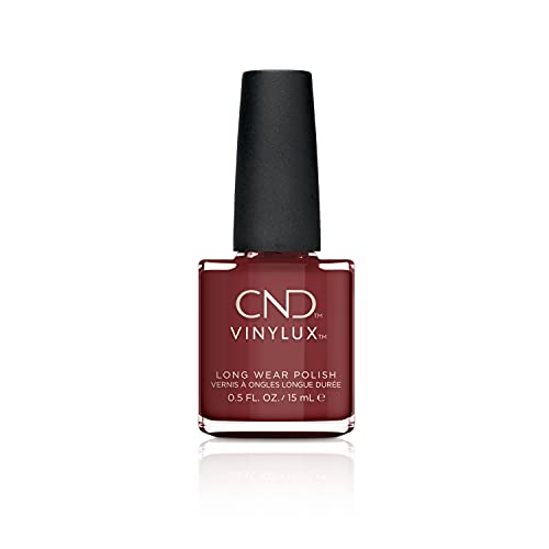 CND Vinylux Longwear Nail Polish, Gel-like Shine & Chip Resistant Color, Oxblood, 0.5 Fl Oz