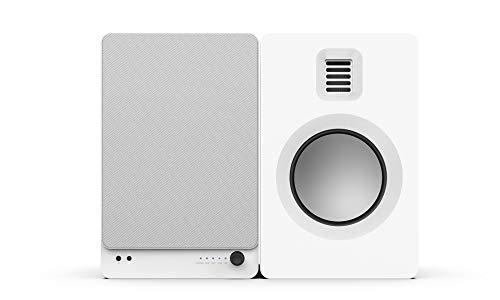 Enceintes actives Hifi Bluetooth Kanto TUK Blanc mat Vendues par paire - Les Beatles, Paul McCartney, John Lennon, RIngo Starr, George Harrison Enceintes actives Hifi Bluetooth Kanto TUK Blanc mat Vendues par paire – Image 3