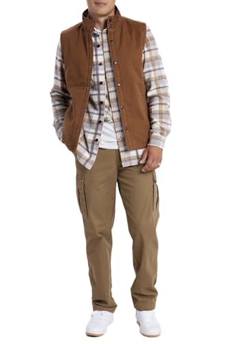 UNIONBAY Men's Wallace Flex Waist Stretch Cavalry Twill Cargo Pant2