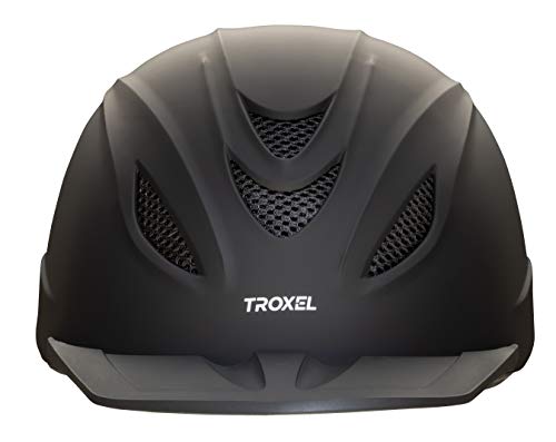 image for Troxel Intrepid Low Profile Performance English Helmet, Black, Small, 