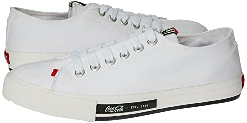 Tênis Daytona Coca-Cola Shoes Feminino, Branco, 38