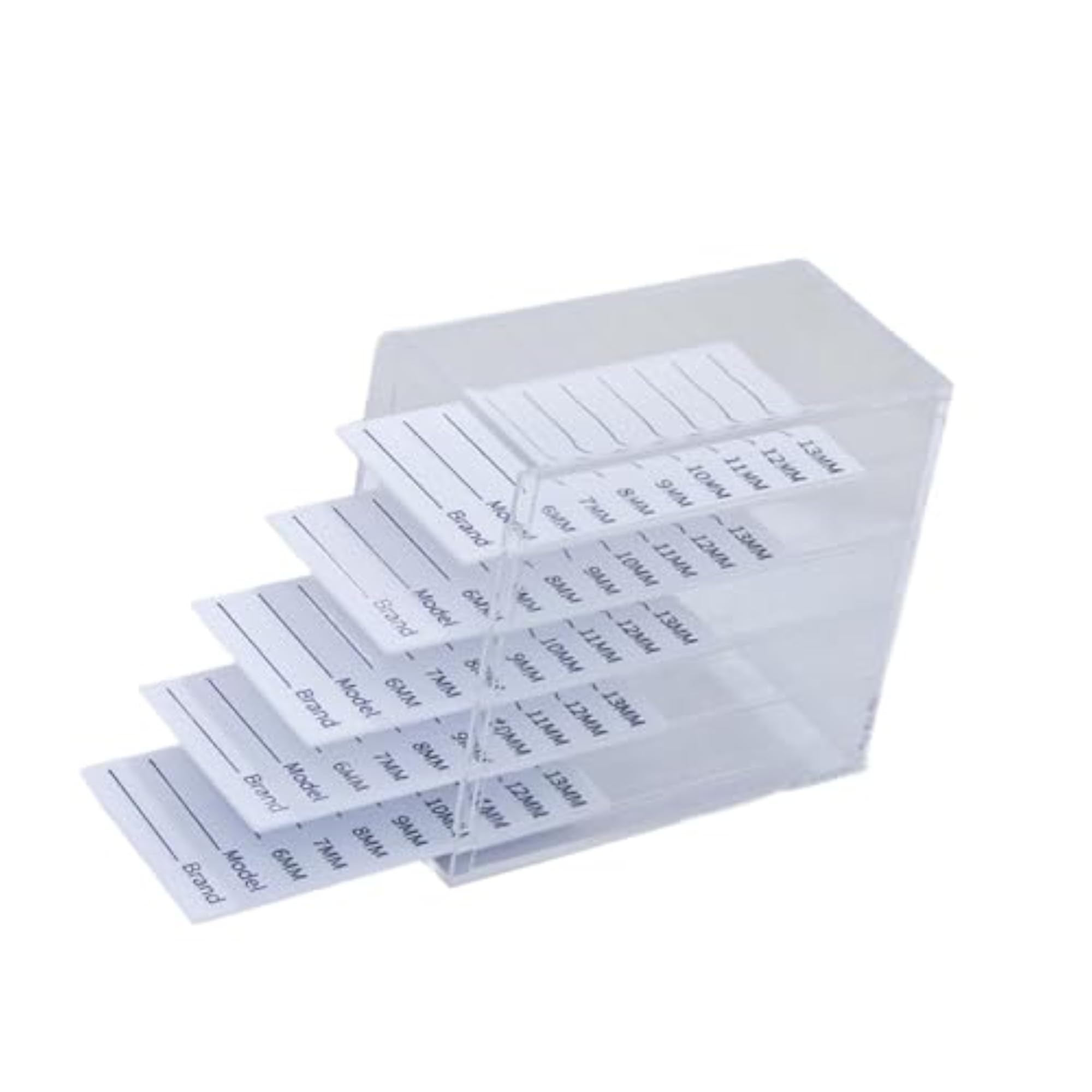 5 Layers Eyelash Storage Box Makeup Organizer