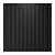 Art3d Slat Wall Panel, 3D Fluted Textured Panel 12-Tile 19.7 x 19.7in. - Black