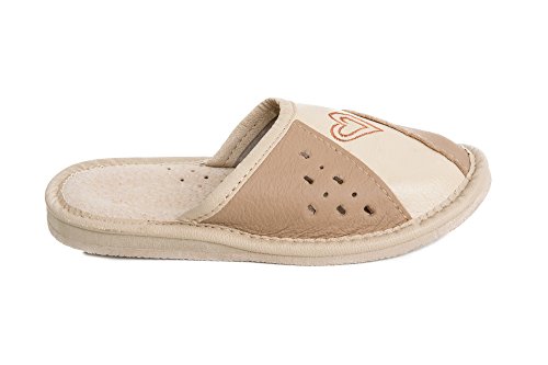 FUTURO FASHION® Leuke Teenslippers stijl warme lederen slippers voor kinderen zeer comfortabel FOS03 - Afbeelding 4