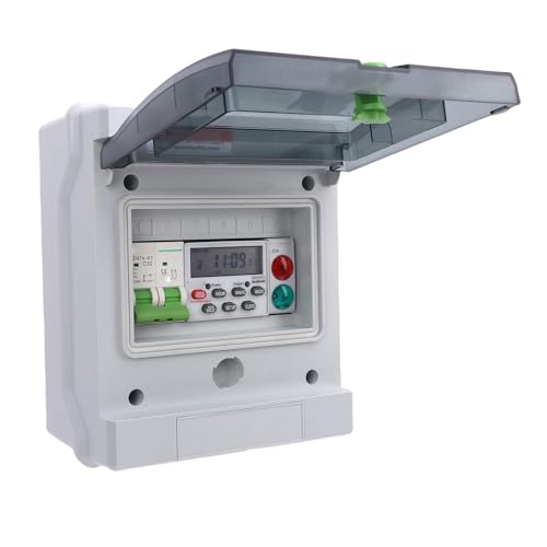 Boîte de distribution étanche IP65 avec programmateur électrique de synchronisation extérieur