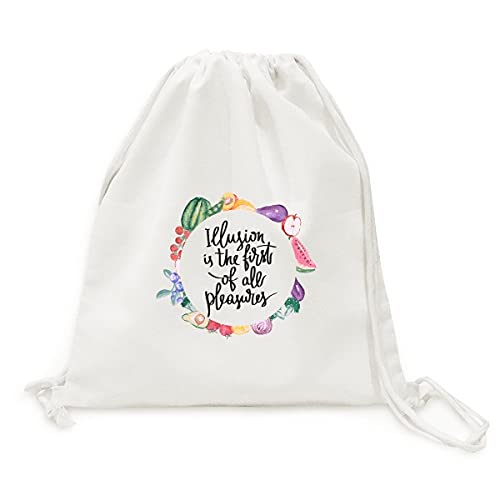 Sac en tissu pliable léger avec sangle de transport