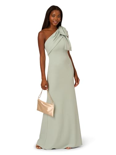 Image of Adrianna Papell Women's Stretch Crepe Long Dress