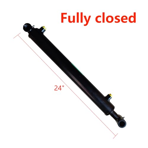 Image of Hydraulic Cylinder Double Acting Universal Hydraulic Cylinders 2900-3600 PSI (OD 2.38 inch Pin Hole 1 inch Stroke 16 inch)