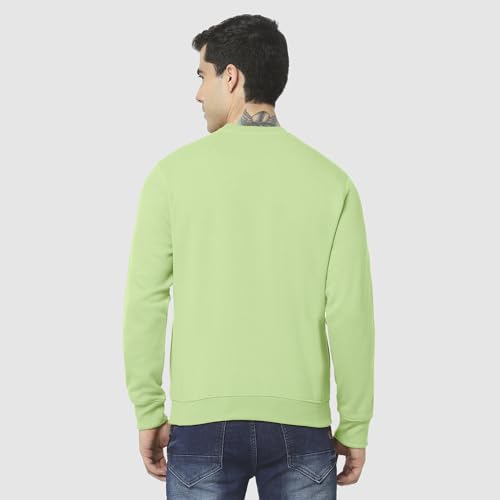 Image of HiFlyers Men's Cotton Blend Casual Crew Neck Sweatshirt