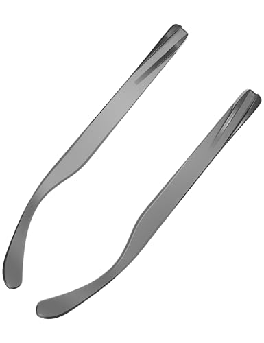 Image of HILEEN Replacement Temple Arms Legs for Oakley Frogskins OO9013|Frogskins Lite OO9374|Frogskins XS OJ9006 Sunglasses, Clear Grey, One Size
