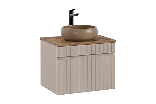 COMAD Mobile lavabo da appoggio – 60 cm – Emblematic Cashmere