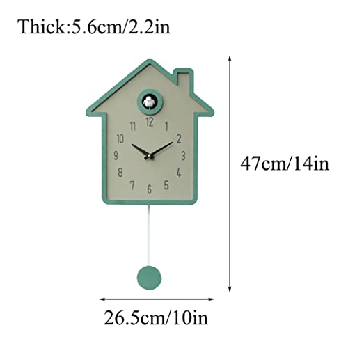 Horloge murale créative de ferme pour une decoration de salon et chambre cosy - 2