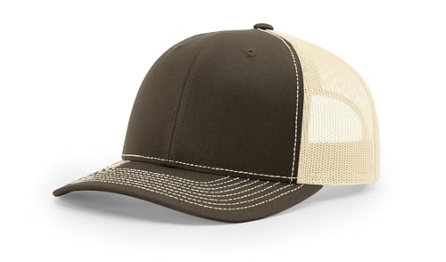 Image of Richardson 112 Trucker Hat - Premium Blank Baseball Cap, Adjustable Snapback Hat - Structured Six Panel Richardson Blank Hats