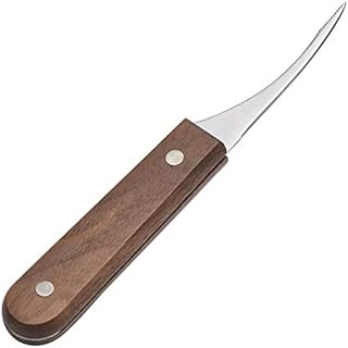 Stainless Steel Shrimp Tool With Wooden Handle,Stainless Steel Shrimp Peeler Shrimp Cleaner And Deveiner Tool For Kitchen 1pc