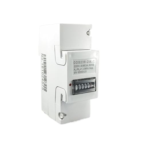 Compteur d'énergie monophasé 230V pour isoler la consommation d'une pompe à chaleur