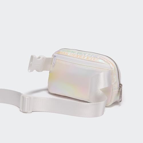 Image of Pander Everywhere Belt Bag for Women, Fashion Waist Packs, Crossbody Bags with Adjustable Strap (Iridescent).