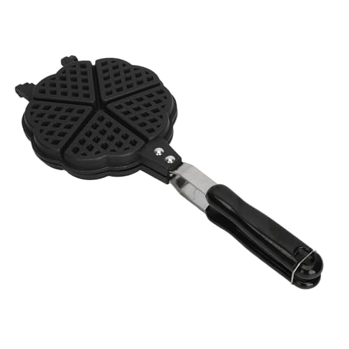 Mini Waffle Manufacturer Easy Waffel Waffel Pan for the Camping Picture in a Light Aluminum Aluminum Plastic for Waffles Pots
