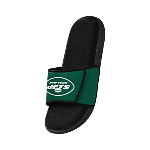 FOCO New York Jets NFL Mens Foam Sport Slide - M3
