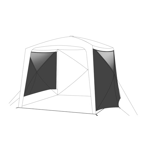 qeedo Quick Hub Seitenwände [2 Stück], passend Quick Hub Square