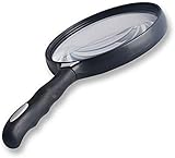 RNNYWDRQ Boutique LoupeLoupe à Main Portable Haute Puissance Haute définition loupe Optique à écran Plat Personnes âgées et Enfants lisant des Livres loupe/Code Produit : WW-1390