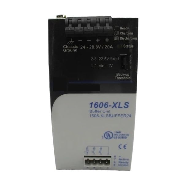 1606-XLSBUFFER24 SER.A DIN Rail 24VDC Buffer Module Max 20A WH Terminal Voltage Drop Compensation Cabinet Energy Storage Unit