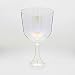Cosmic Light Quartz Crystal Singing Grail Bowl With Handle Note D 4th Octave 6.5