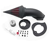 HASkulle Spike Air Cleaner Intake Filter Kits for Compatible with Honda Vtx1300 Vtx 1300 1986-2012 Black
