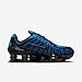 Nike Shox TL Fade Women's Shoes (Blue Hero/Metallic Black/Imperial Purple) Size 9