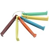 IWOWHERO 6 Stück Flossenkamm für Klimaanlagen Kunststoff Lamellenreiniger für Kondensator und Verdampferlamellen Werkzeug zur Reinigung von Kühlern und Heizkörpern Langlebig und Vielseitig