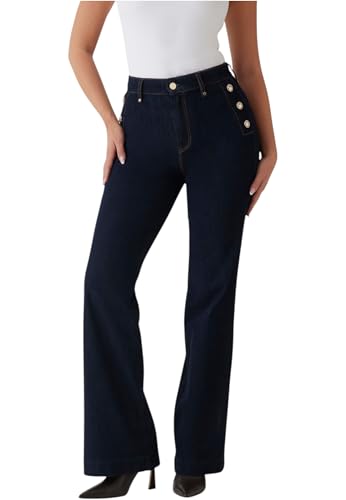 Eco Faye Sailor Flared Jeans2