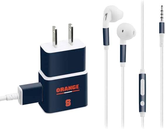 Skinit Decal Other Skin Compatible with Samsung Phone Charger - Officially Licensed College Syracuse University Orange Design