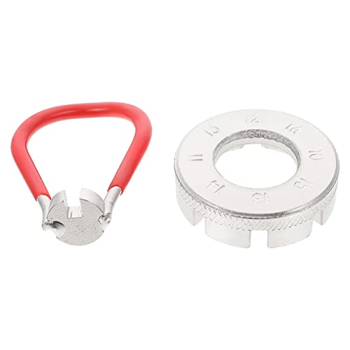 Anneome 1set Professional Bike Wrench Rim Correct Tool for Efficient Wheel Premium Steel Repair Kit for Comfort and Performance