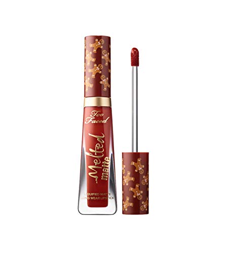 Too Faced Melted Limited Edition Gingerbread Man Liquified Matte 0.23 FL OZ