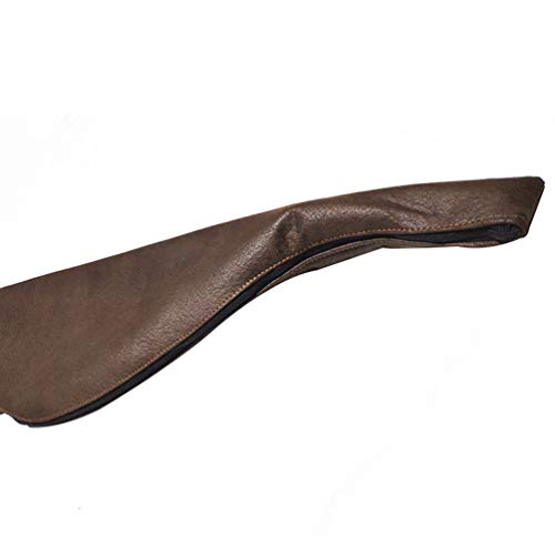 Unistrengh Hunting Shooting Archery Bag Case Pu Leather Arrows Bag For Traditional Recurve Bow Longbow (Brown, Medium-51.18Inch) #TOP4