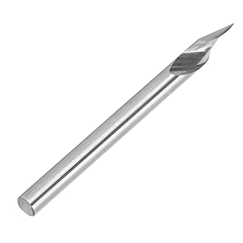 V-Nut-Gravur-Bit 3,175 X 30 ° X 0,1 X 40 L Spiralförmige 30-Grad-V-Nut-Gravurwerkzeug-Fräser für Holzschnitzarbeiten