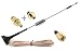Universal Kit of 3G 4G LTE Dipole Antenna Wide Band 7dBi 698-2700Mhz Omni Directional GSM on Magnetic Base RG316 3ft/36"/0.9m Low Loss Cable with SMA Female to TS-9 and CRC9 for any Devices as Verizon