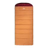 Teton Sports Deer Hunter - Sacos de Dormir de 35 Grados. Saco de Dormir cálido y cómodo para Acampar, Cazar y Clima frío Teton