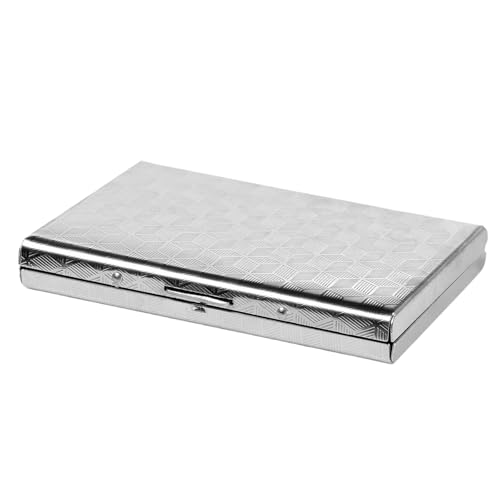 Image of Slim Credit Card Holder RFID Blocking Credit Card Stainless Steel Metal Wallet Business Card Cases with 6 Slots Men for Women