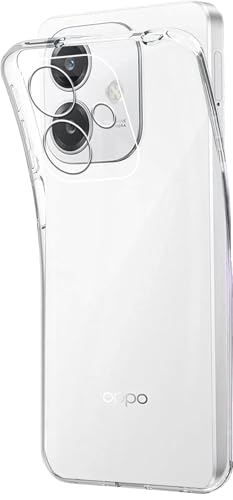 Cover Oppo A40m, Cover Oppo A40, Custodia in Silicone TPU Morbido, Sottile, Antiurto, Anti-Graffio, Protezione Fotocamera, Trasparente, Anti-Ingiallimento, Flessibile e Resistente