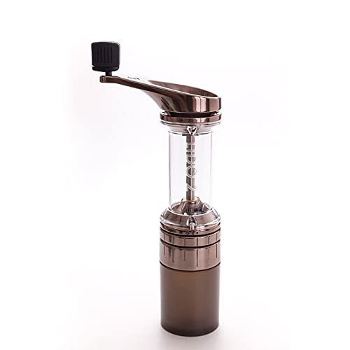 YUHEAN 70G Kapazität Handschleifer 40mm Stahl konische Grate Kaffeemühle Einstellbarer Dickengrad Waschbar für Barista…