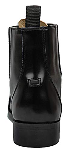 Hispar Kids Children Challenger Zip Zipped Paddock English Horse Riding Leather Boots Black Size 12 #TOP5